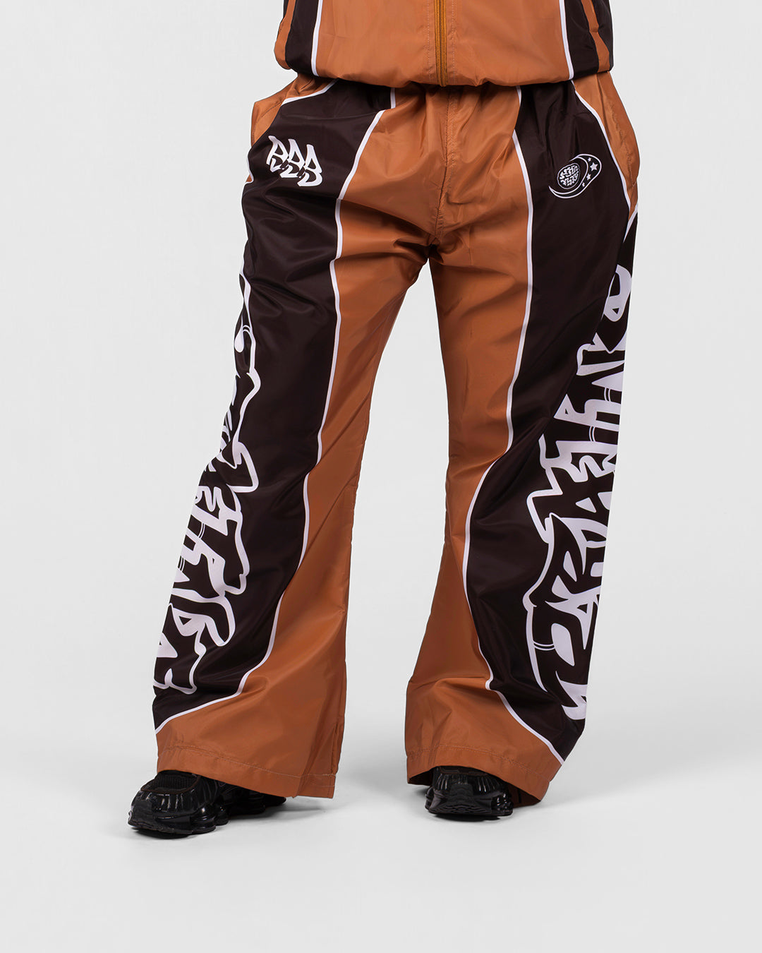 Brains B4 Bullets Trackpants (Brown)
