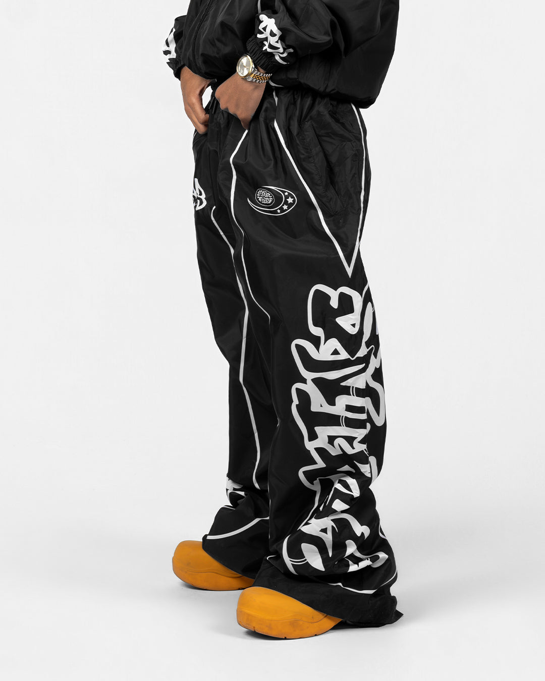 Brains B4 Bullets Trackpants (Black)